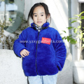 Custom Wholesale Kids Plush Jacket